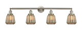 Bathroom Fixtures Four Lights by Innovations ( 405 | 215-SN-G146 Franklin Restoration ) 