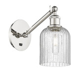 Sconces Single Glass by Innovations ( 405 | 317-1W-PN-G559-5SDY Ballston ) 