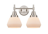 Bathroom Fixtures Two Lights by Innovations ( 405 | 447-2W-SN-G171-LED Caden ) 