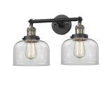 Bathroom Fixtures Two Lights by Innovations ( 405 | 208-BAB-G72-LED Franklin Restoration ) 