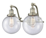 Bathroom Fixtures Two Lights by Innovations ( 405 | 515-2W-SN-G204-8 Franklin Restoration ) 