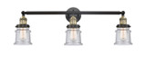 Bathroom Fixtures Three Lights by Innovations ( 405 | 205-BAB-G184S Franklin Restoration ) 