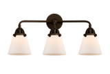 Bathroom Fixtures Three Lights by Innovations ( 405 | 288-3W-OB-G61 Nouveau 2 ) 