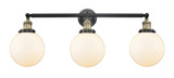 Bathroom Fixtures Three Lights by Innovations ( 405 | 205-BAB-G201-8-LED Franklin Restoration ) 