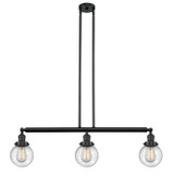 Linear/Island 3 Light Bar by Innovations ( 405 | 213-BK-G204-6 Franklin Restoration ) 