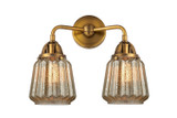 Bathroom Fixtures Two Lights by Innovations ( 405 | 288-2W-BB-G146 Nouveau 2 ) 