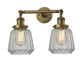 Bathroom Fixtures Two Lights by Innovations ( 405 | 208-BB-G142 Franklin Restoration ) 