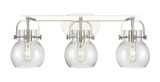 Bathroom Fixtures Three Lights by Innovations ( 405 | 423-3W-PN-G410-6SDY Downtown Urban ) 