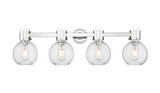 Bathroom Fixtures Four Lights by Innovations ( 405 | 464-4W-PN-G464B-7SDY Downtown Urban ) 