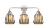 Bathroom Fixtures Three Lights by Innovations ( 405 | 288-3W-PC-G146-LED Nouveau 2 ) 