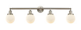 Bathroom Fixtures Four Lights by Innovations ( 405 | 215-SN-G201-6 Franklin Restoration ) 
