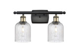 Bathroom Fixtures Two Lights by Innovations ( 405 | 516-2W-BAB-G559-5SDY Ballston ) 