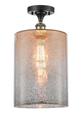 Semi-Flush Mts. Drum Shade by Innovations ( 405 | 516-1C-BAB-G116-L Ballston ) 