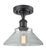 Semi-Flush Mts. Glass Down by Innovations ( 405 | 516-1C-BK-G132-LED Ballston ) 