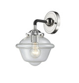 Sconces Single Glass by Innovations ( 405 | 284-1W-BPN-G532-LED Nouveau ) 
