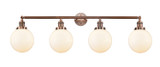 Bathroom Fixtures Four Lights by Innovations ( 405 | 215-AC-G201-8-LED Franklin Restoration ) 