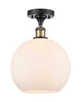 Semi-Flush Mts. Glass Down by Innovations ( 405 | 516-1C-BAB-G121-10-LED Ballston ) 