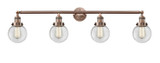 Bathroom Fixtures Four Lights by Innovations ( 405 | 215-AC-G202-6 Franklin Restoration ) 