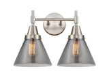 Bathroom Fixtures Two Lights by Innovations ( 405 | 447-2W-SN-G43-LED Caden ) 