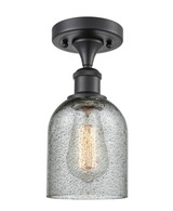 Semi-Flush Mts. Glass Down by Innovations ( 405 | 516-1C-BK-G257-LED Ballston ) 