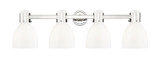 Bathroom Fixtures Four Lights by Innovations ( 405 | 464-4W-PN-G464D-7GW Downtown Urban ) 