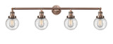 Bathroom Fixtures Four Lights by Innovations ( 405 | 215-AC-G204-6-LED Franklin Restoration ) 