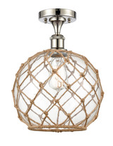 Semi-Flush Mts. Directional by Innovations ( 405 | 516-1C-PN-G122-10RB Ballston ) 