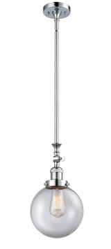 Mini Pendants Glass Down by Innovations ( 405 | 206-PC-G202-8-LED Franklin Restoration ) 