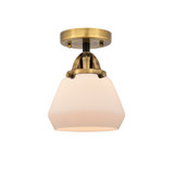 Semi-Flush Mts. Glass Down by Innovations ( 405 | 288-1C-BAB-G171-LED Nouveau 2 ) 
