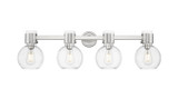 Bathroom Fixtures Four Lights by Innovations ( 405 | 464-4W-SN-G464B-7SDY Downtown Urban ) 