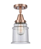 Semi-Flush Mts. Glass Down by Innovations ( 405 | 447-1C-AC-G184 Caden ) 