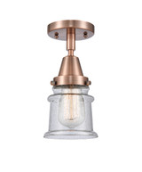 Semi-Flush Mts. Glass Down by Innovations ( 405 | 447-1C-AC-G184S Caden ) 