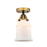 Semi-Flush Mts. Glass Down by Innovations ( 405 | 288-1C-BAB-G181-LED Nouveau 2 ) 