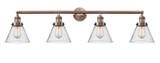Bathroom Fixtures Four Lights by Innovations ( 405 | 215-AC-G44 Franklin Restoration ) 