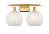 Bathroom Fixtures Two Lights by Innovations ( 405 | 516-2W-SG-G1216-8WM Ballston ) 