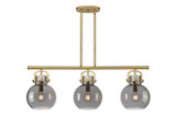 Linear/Island 3 Light Bar by Innovations ( 405 | 410-3I-BB-G410-10SM Downtown Urban ) 