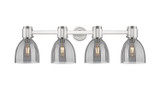 Bathroom Fixtures Four Lights by Innovations ( 405 | 464-4W-SN-G464D-7SM Downtown Urban ) 