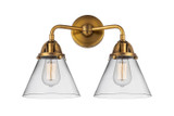 Bathroom Fixtures Two Lights by Innovations ( 405 | 288-2W-BB-G42 Nouveau 2 ) 