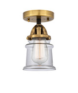 Semi-Flush Mts. Glass Down by Innovations ( 405 | 288-1C-BAB-G182S Nouveau 2 ) 
