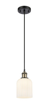 Mini Pendants Glass Down by Innovations ( 405 | 516-1P-BAB-G559-5GWH Ballston ) 