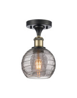 Semi-Flush Mts. Glass Down by Innovations ( 405 | 516-1C-BAB-G1213-6SM Ballston ) 