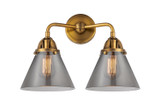 Bathroom Fixtures Two Lights by Innovations ( 405 | 288-2W-BB-G43 Nouveau 2 ) 