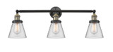 Bathroom Fixtures Three Lights by Innovations ( 405 | 205-BAB-G62-LED Franklin Restoration ) 
