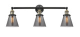Bathroom Fixtures Three Lights by Innovations ( 405 | 205-BAB-G63 Franklin Restoration ) 