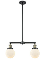 Linear/Island 2 Light Bar by Innovations ( 405 | 209-BAB-G201-6 Franklin Restoration ) 