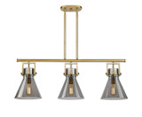 Linear/Island 3 Light Bar by Innovations ( 405 | 411-3I-BB-G411-10SM Downtown Urban ) 