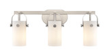 Bathroom Fixtures Three Lights by Innovations ( 405 | 423-3W-SN-G423-7WH Downtown Urban ) 
