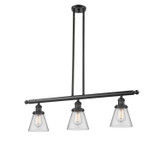 Linear/Island 3 Light Bar by Innovations ( 405 | 213-BK-G62-LED Franklin Restoration ) 