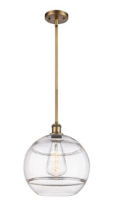 Mini Pendants Glass Down by Innovations ( 405 | 516-1S-BB-G556-12CL Ballston ) 