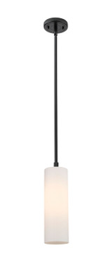 Mini Pendants Glass Down by Innovations ( 405 | 434-1S-BK-G434-12WH Downtown Urban ) 